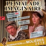 Affiche de la pièce "Le Malade Imaginaire" de Molière au Théâtre Saint-Georges