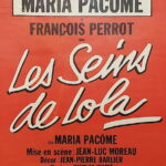 Affiche de la pièce "Les seins de Lola"