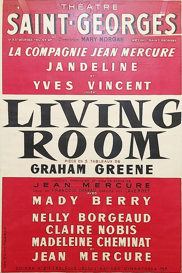 Affiche de la pièce "Living room"