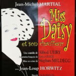 Affiche de la pièce "Miss Daisy et son chauffeur"